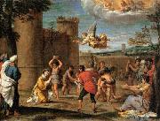 Annibale Carracci The Stoning of St Stephen Sweden oil painting artist